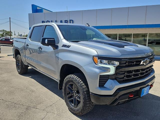 2026 Chevrolet Silverado 1500 LT Trail Boss in Sterling Gray Metallic — front three-quarter view