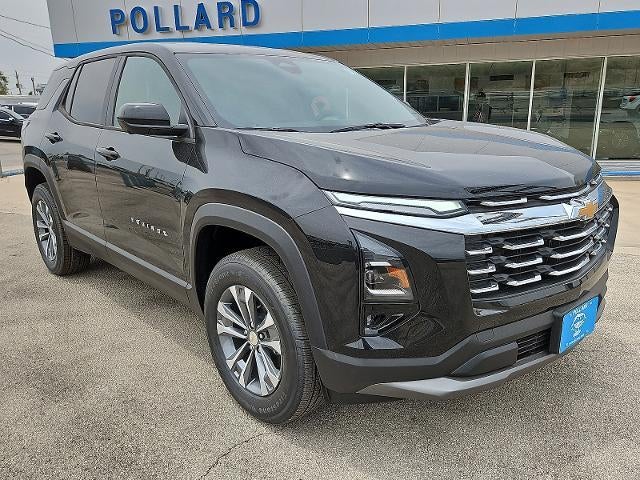 2026 Chevrolet Equinox LT in Mosaic Black Metallic — front three-quarter view