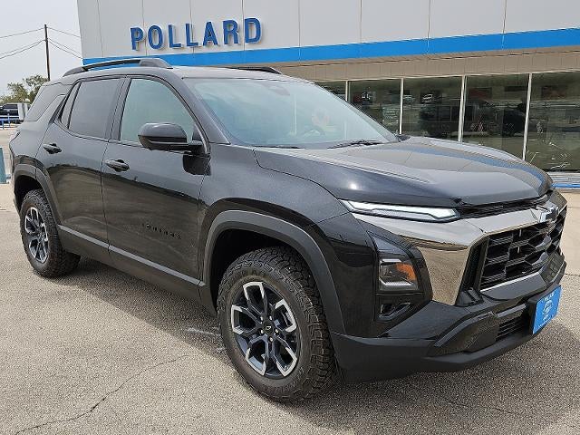 2026 Chevrolet Equinox ACTIV in Mosaic Black Metallic — front three-quarter view