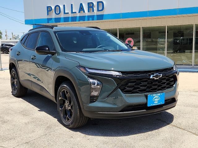 2026 Chevrolet Trax LT in Cypress Gray — front three-quarter view